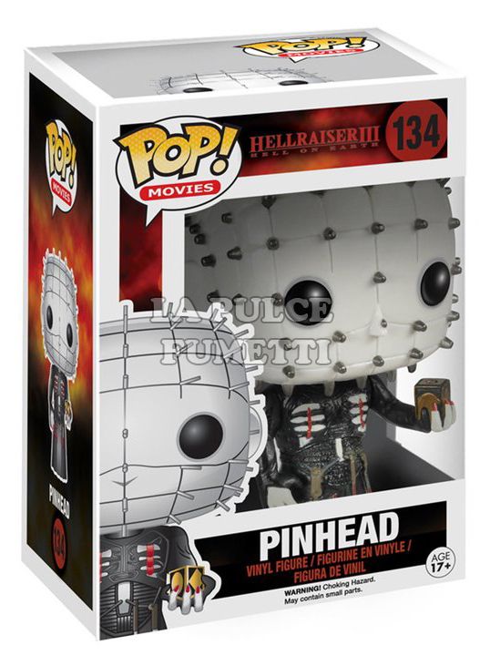 HELLRAISER III: PINHEAD - VINYL FIGURE #   134 - POP FUNKO 